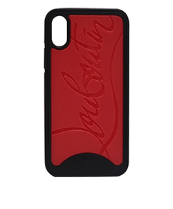 Louboutin Loubiphone Iphone X Case, Plastic, Red/Black, 3*
